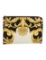 Versace Gold Leather Printed Gold-tone Hdw Clutch