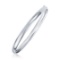 14k White Gold Classic Bangle