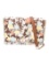 Tory Burch Floral Print Brown Leather Clutch