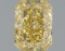 Fancy Yellow Radiant Cut 1.56ct Vs1 Lab Diamond