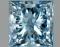 Fancy Blue Princess Cut 2.45ct Vs2 Lab Diamond