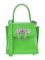 Salvatore Ferragamo Gancini Logo Green Top Hdl Bag
