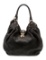 Louis Vuitton Large Blk Mahina Lthr Lasercut Hobo