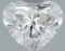 Gia Certified Heart Cut .54ct Vvs1 Diamond