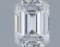 Gia Certified Emerald Cut .50ct Vvs1 Diamond