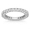 14k White Gold Round 1.75ct Diamond Eternity Ring