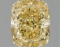 Fancy Yellow Cushion Cut 1.57ct Vvs2 Lab Diamond