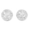 14k Gold Round Cut .30ct Diamond Earrings