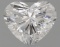Gia Certified Heart Cut .63ct Vvs2 Diamond