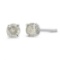 Exquisite .50ct Diamond Solitaire Stud Earrings