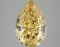 Fancy Yellow Pear Cut 4.20ct Vs1 Lab Diamond