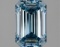 Fancy Blue Emerald Cut 2.06ct Vs2 Lab Diamond