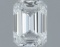 Gia Certified Emerald Cut .52ct Vvs1 Diamond