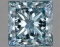 Fancy Blue Princess Cut 2.37ct Vs1 Lab Diamond