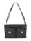 Gucci Gg Patent Leather Black Nylon Shoulder Bag