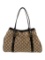 Gucci Gg Twins Medium Neut Canvas Top Hdl Bag