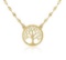 14k Gold Tree Of Life Necklace