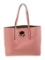 Fendi F Is Fendi Pink Leather Silver-tone Hdw Tote