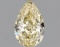 Fancy Yellow Pear Cut 1.08ct Vs1 Lab Diamond