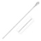 14k White Gold Diamond-cut Bead Chain 1.0mm