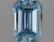 Fancy Blue Emerald Cut 2.04ct Vs2 Lab Diamond