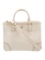 Tory Burch Ylw Leather Lasercut Snap Top Hdl Bag