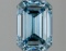Fancy Blue Emerald Cut 2.06ct Vs1 Lab Diamond