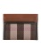 Burberry Brown Printed Nylon Lining Wallet