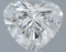 Gia Certified Heart Cut .50ct Vvs2 Diamond