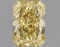 Fancy Yellow Radiant Cut 1.59ct Vs1 Lab Diamond