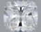 Gia Certified Cushion Cut .52ct Vvs1 Diamond