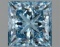 Fancy Blue Princess Cut 2.16ct Vs1 Lab Diamond