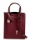 Marc Jacobs Red Lthr Gold-tone Hdw Top Hdl Bag