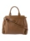 Tory Burch Brown Leather Zip Cls Top Hdl Bag