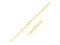 14k Gold Paperclip Chain Necklace 24