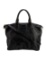 Tory Burch Blk Leather Zip Cls Messenger Bag