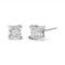 Princess Cut .50ct Diamond Stud Earrings