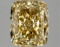 Fancy Yellow Cushion Cut 3.08ct Vs1 Lab Diamond