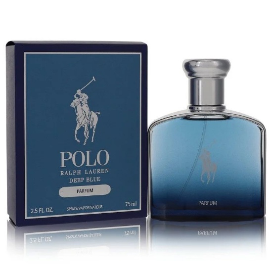Ralph Lauren Polo Deep Blue 2.5 Oz Parfum Spray