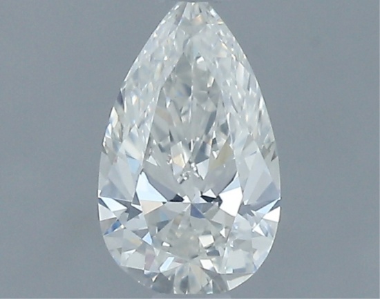 Gia Certified Pear Cut .34ct Si2 Diamond