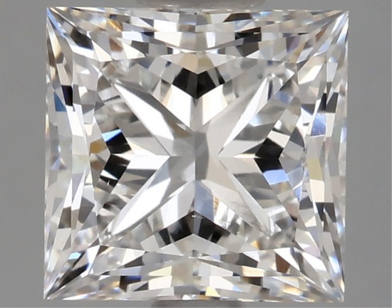 Igi Certified Princess Cut 1.97ct Vvs2 Lab Diamond