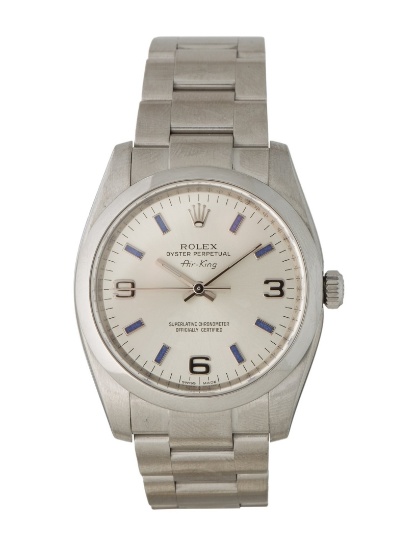 Rolex Oyster Perpetual Air-king Men's Watch 34mm