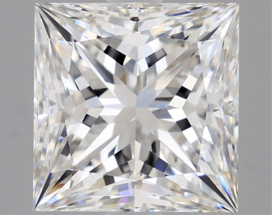 Igi Certified Princess Cut 2.79ct Vs1 Lab Diamond