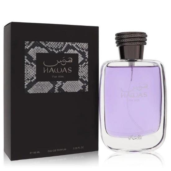Rasasi Hawas Men's 3.33 Oz Eau De Parfum Spray