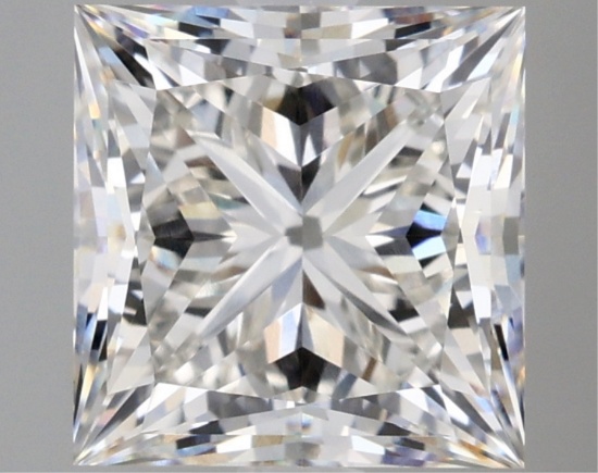 Igi Certified Princess Cut 3.04ct Vvs2 Lab Diamond