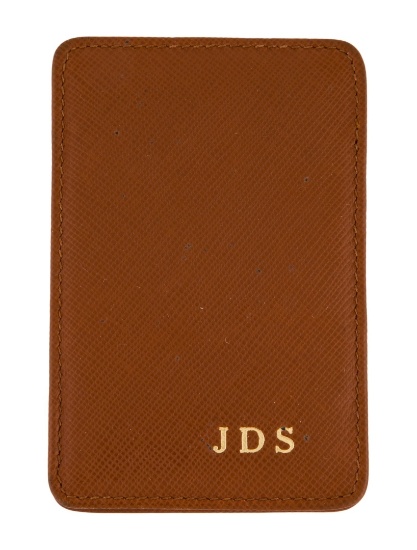 Gucci Brown Leather Flap Cls Bifold Wallet