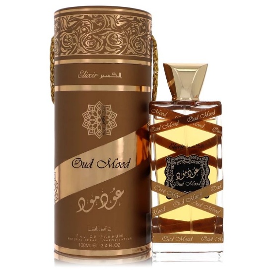 Lattafa Oud Mood Elixir Men's 3.4 Oz Spray