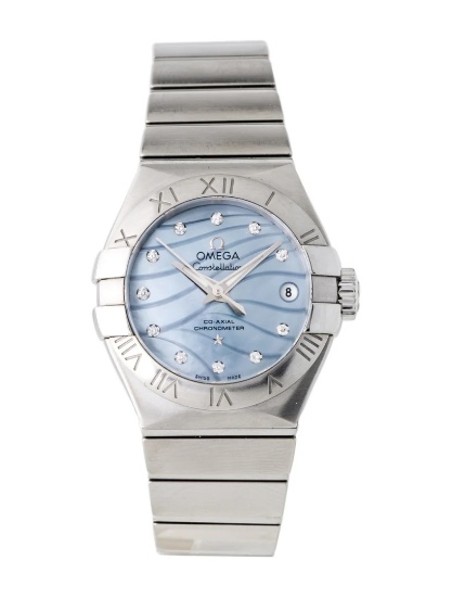 Omega Constellation Mop Dial Auto Women's 27mm