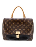 Louis Vuitton Marignan Ctd Canvas Snap Top Hdl Bag
