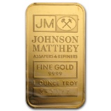 1 Oz Gold Bar - Johnson Matthey
